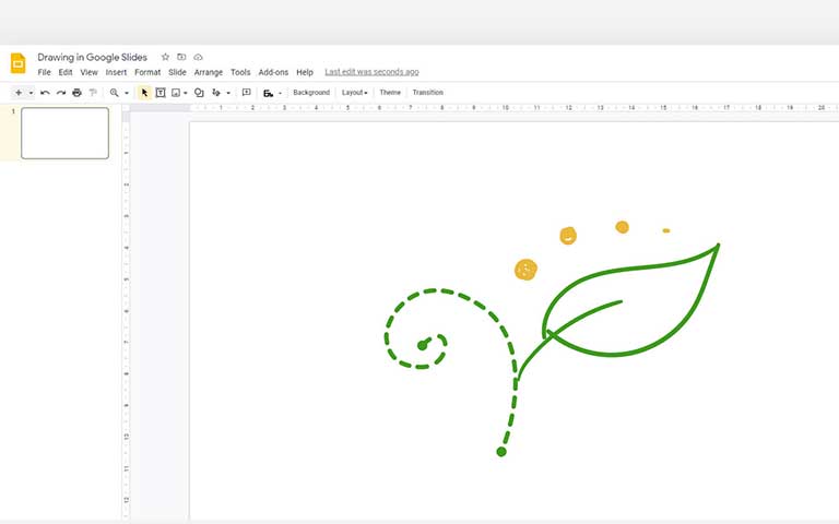 Cara Menggambar di Google Slides