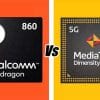 Adu Chipset MediaTek Dimensity 700 vs Qualcomm Snapdragon 860