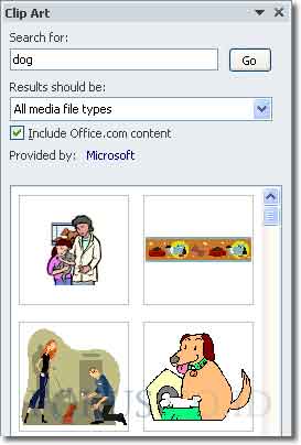 Cara Memasukkan Gambar Clip Art di Dokumen Microsoft Word