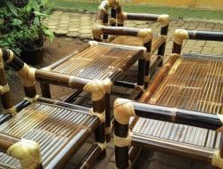 Cara Membuat Kursi Dari Bambu Untuk Pemula