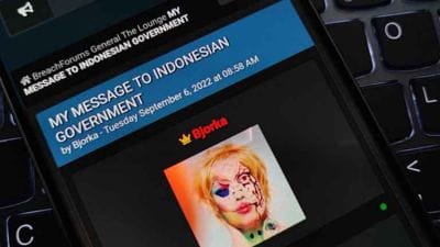 Hacker Bjorka Ditangkap?