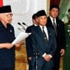 Presiden Soeharto Mengumumkan Pemberhentian Dirinya Pada Tanggal