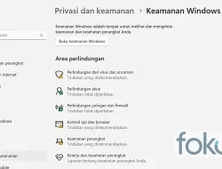 Mengatasi Windows Security yang Tidak Bisa Dibuka