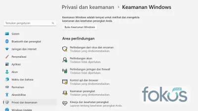 Mengatasi Windows Security yang Tidak Bisa Dibuka