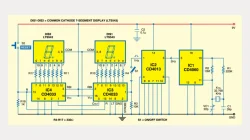 Skema Rangkaian Stopwatch Sederhana