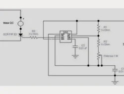 Skema Rangkaian pengendali motor DC – Memanfaatkan Perubahan Frekuensi untuk Kecepatan Optimal