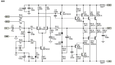 3 Skema Power Amplifier Built-up Terbaik untuk Lapangan