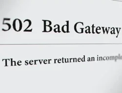 Pengumuman SMUP Unpad 2025 Kode Error 502 Bad Gateway, Solusi