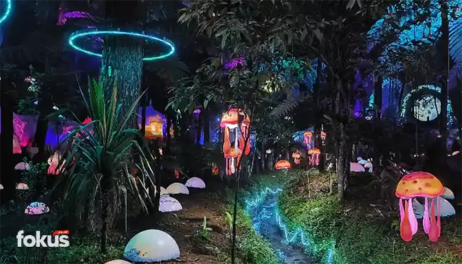 Review Hutan Mycelia Wahana Edukasi di Lembang yang Unik dan Instagramable
